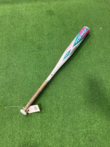 White 2020 Easton Topaz Alloy Bat (-10) Alloy 19 oz 29" (Used)