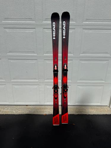 2023 All Mountain 177 cm HEAD Supershape e-Rally Skis With Bindings Max Din 12 (Used)