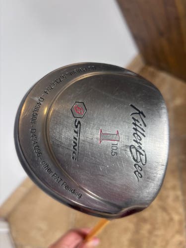 Killer Bee Sting Driver 10.5° UST Proforce 75 Gold Stiff RH Golf Club