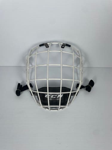 New Large CCM FM580 Full Cage - White/White