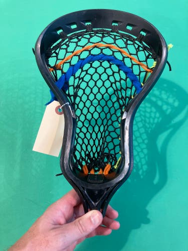 Black Defense ECD Lacrosse Rebel Fresh Stringing Head (Used)