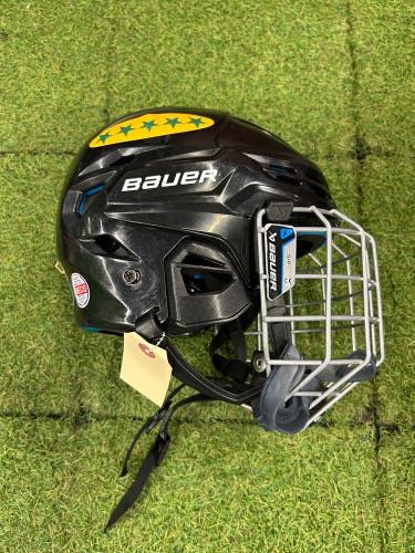 Black Small Bauer Re-Akt 55 Helmet (Used)