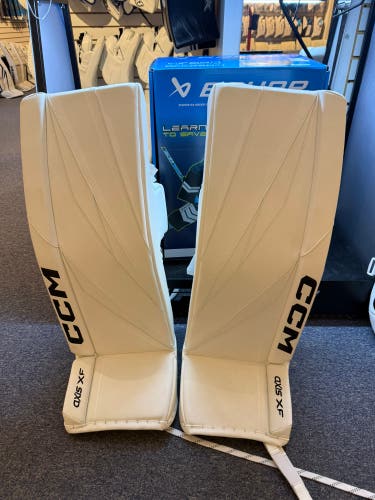 34" 2024 CCM Axis XF Goalie Leg Pads (New)