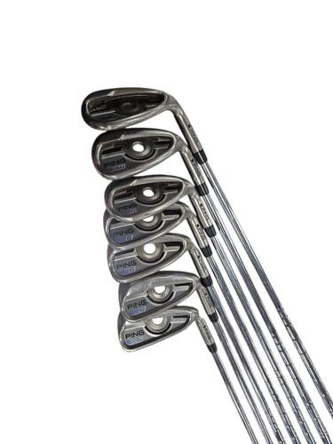 Used Ping PING G Mens Iron Set RH 6I-SW 11850-S000025907