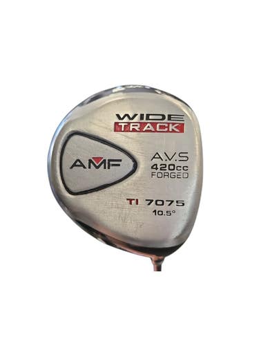 Used AMF WIDE TRACK A.V.S 420CC FORGED TI7075 Mens Driver RH 10.5 Degree 11850-S000025974