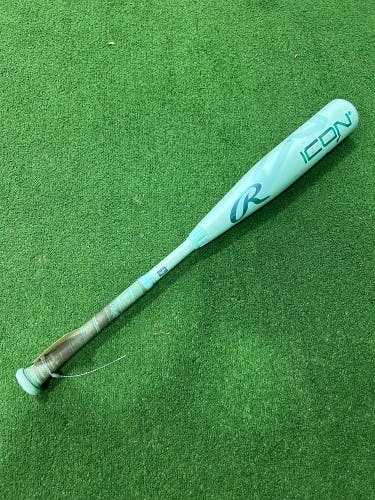 2026 Rawlings Icon Composite Bat USSSA Certified (-10) Composite 18 oz 28" (Used)
