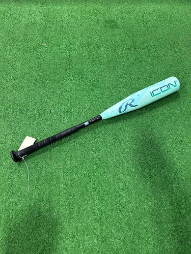2026 Rawlings Icon Composite Bat USABat Certified (-10) Composite 18 oz 28" (Used)
