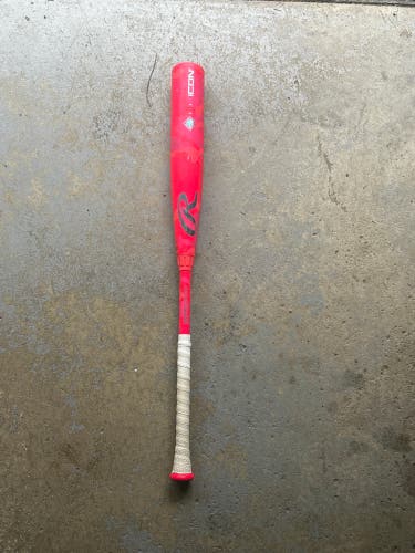 2025 Rawlings Icon Composite BBCOR Certified Bat (-3) 29 oz 32" (Used)