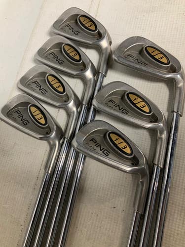 Used Ping I/3 BLADE BLACK DOT Mens Iron Set RH 3I-9I 11823-S000042122