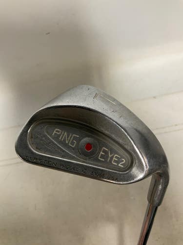 Used Ping EYE 2 RED DOT Golf Wedge Mens RH Lob Wedge 11823-S000042116