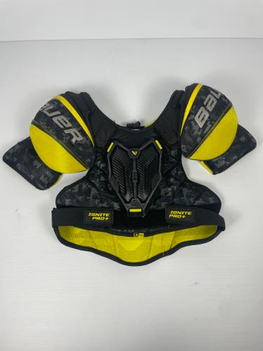 Used Junior Medium Bauer Supreme Ignite Pro+ Shoulder Pads