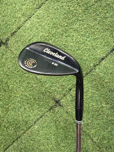 Men's 56° Cleveland CG15 Black Pearl Wedge - Cleveland Traction Shaft (Used)