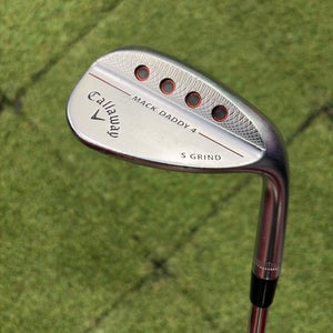 Men's 58° Callaway Mack Daddy 4 Chrome Wedge - True Temper Dynamic Gold S200 Shaft (Used)