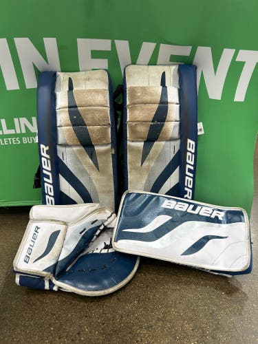 Blue Bauer Street Hockey Goalie Full Set I 23" (Used)