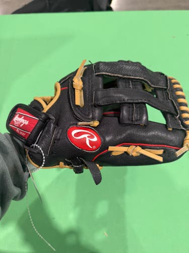 Black Rawlings Highlight Series LH Infield Baseball Glove 11.5" (Used)