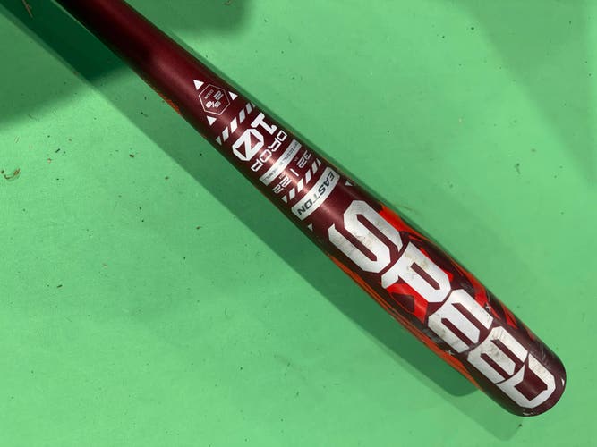2025 Easton Speed Alloy Bat USABat Certified (-10) Alloy 22 oz 32" (Used)