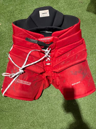 Bauer Pro Goalie Pants | Senior Large | RPI Engineers Pro Stock
