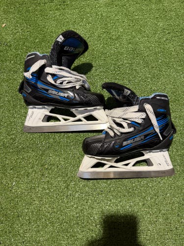 Bauer GSX Hockey Goalie Skates | Size 1D