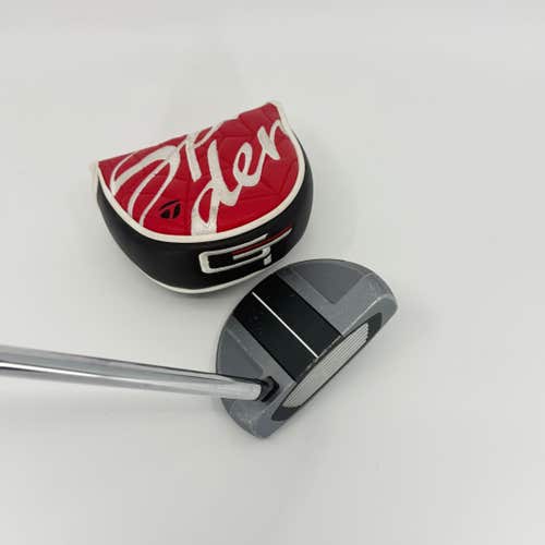 Taylormade Spider GT Rollback Single Bend Putter LH Mallet 34 1/4" Headcover