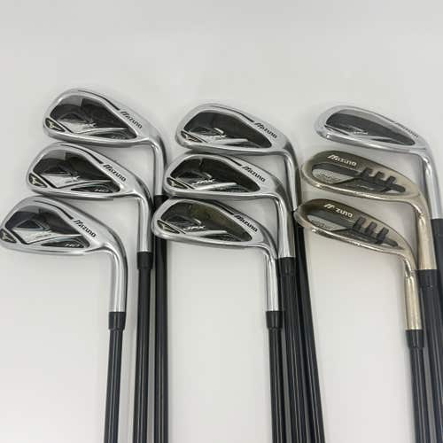 Mizuno JPX 800 HD 5-GW Iron Set RH Fujikura Mizuno Orochi 65 Regular 7 Clubs