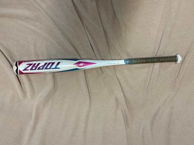 Easton Topaz Alloy Bat (-10) 18 oz 28" (Used)