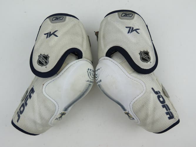 Reebok JOFA 7K NHL Pro Stock Ice Hockey Player Elbow Pads Protective Size Senior 6 / Large
