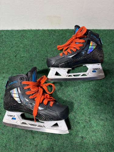 Intermediate True TF9 Hockey Goalie Skates (Regular) Size 5.5 (Used)