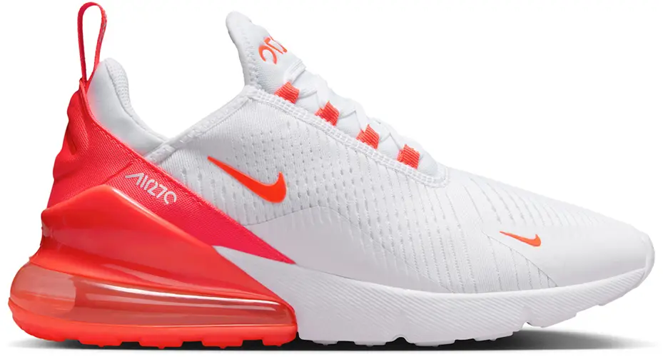 Size 6 - Nike Air Max 270 White Bright Crimson White (Women's) HJ3222-102