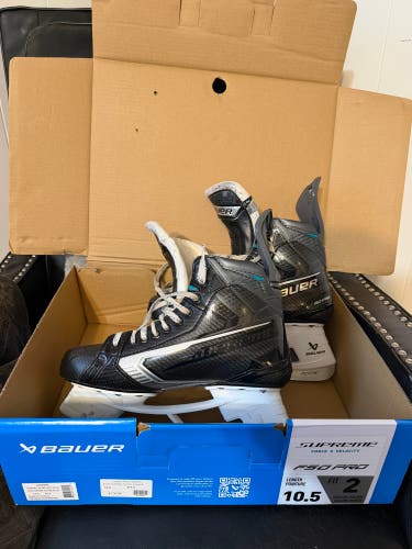 2026 Bauer Supreme F50 Pro Hockey Skates 10.5 (Used)