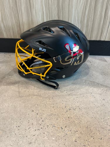 Black Adult Warrior Evo Helmet (Large/Extra Large)