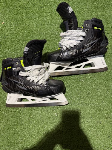 Bauer Elite Hockey Goalie Skates | Size 7.5 Fit 2