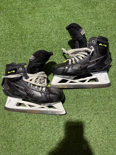 Bauer Elite Hockey Goalie Skates | Size 6.5 Fit 2