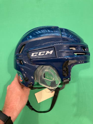 Blue Medium CCM Tacks 910 Helmet (Used)