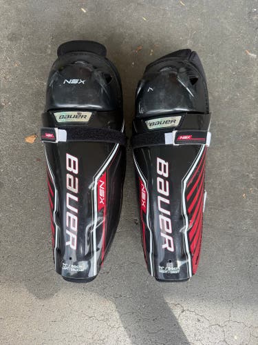 Senior Bauer NSX Shin Pads 14" (Used)