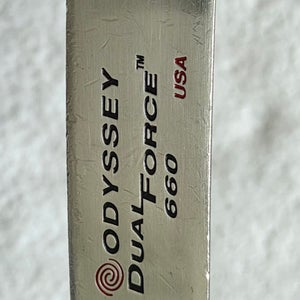 Odyssey Dual Force 660 Putter RH; Steel Shaft