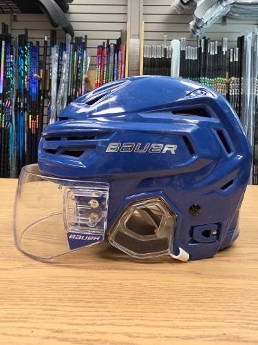Medium Bauer Re-Akt 155 Helmet Pro Stock (Used)