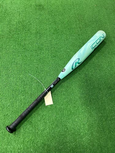2026 Rawlings Icon Composite Bat USABat Certified (-10) Composite 21 oz 31" (Used)