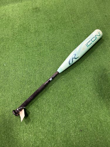 2026 Rawlings Icon Composite Bat USABat Certified (-10) Composite 20 oz 30" (Used)