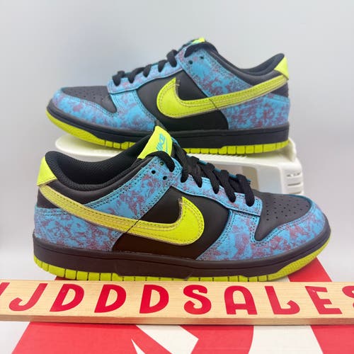 Nike Dunk Low SE Acid Wash Baltic Blue Volt DV1694-900 GS Sz 5Y 

Comes with Box