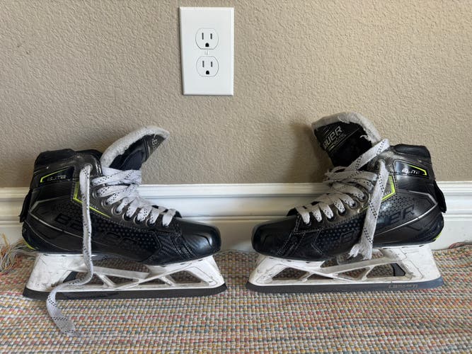 2021 Bauer Elite Goalie Skates, Senior 8.5