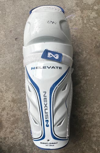 Senior Bauer Nexus 1N 14" Shin Pads (Used)