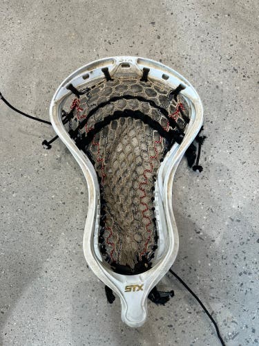 White STX Stallion Used Stringing Head (Used)