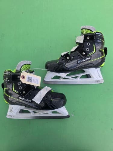 Intermediate Bauer GSX Hockey Goalie Skates Regular Width Size 4.5