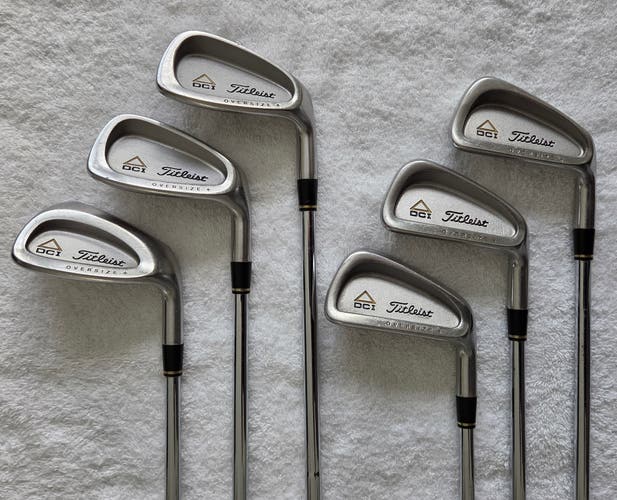 Titleist DCI Oversize Iron Set (5-PW, 6 clubs) RH; Steel Shafts