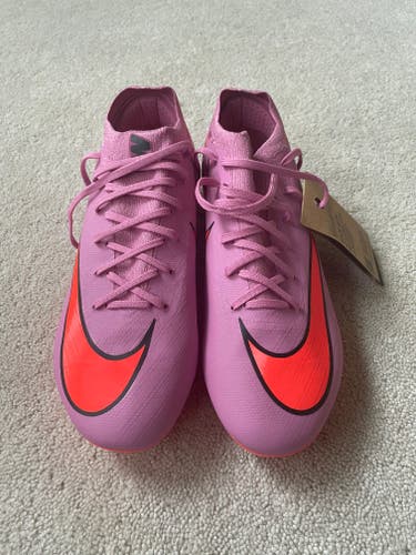 Pink Men's Size M 11.0 (W 12.0) Nike Vapor 16 pro Molded Cleats Cleats (New)