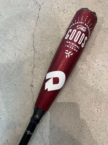 2021 DeMarini The Goods Hybrid Bat USSSA Certified (-10) Hybrid 18 oz 28" (Used)