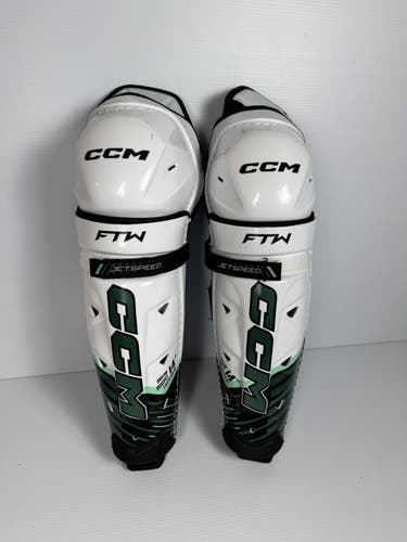New 14" CCM JetSpeed FTW Hockey Shin Pads