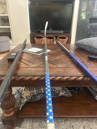 Senior True HZRDUS 9x Left Hand Hockey Stick P92 75 Flex Pro Stock (Used)