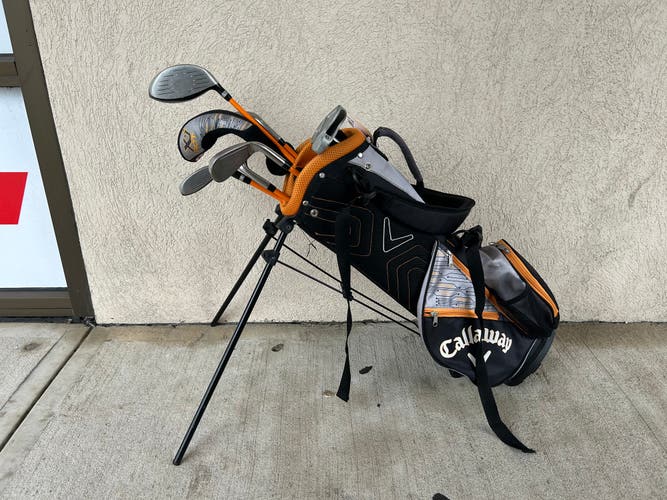 Junior Callaway XJ Clubs (Full Set) Left Hand (Used)