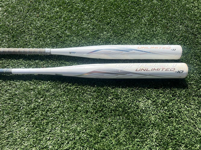 2023 Easton Ghost Unlimited Composite Bat (-10) 22 oz 32" (Used)